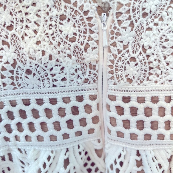 NWOT Catherine Malandrino for Anthropologie Lace Mini Dress, Size 6 - Picture 6 of 9